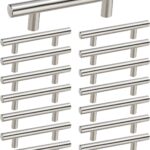Cabinet Pull Handles 3 Inch — 15 Pack, Brushed Nickel Stainless Steel