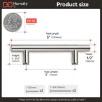 Cabinet Pull Handles 3 Inch — 15 Pack, Brushed Nickel Stainless Steel
