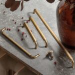 Cabinet Pulls 5 Inch Hole Centres — 6 Pack, Antique Brass Zinc Alloy