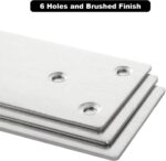 Flat Mending Plates 4 x 2 Inch — 30 Pack, Stainless Steel