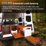 Locking Drawer Slides Full Extension — 250 lb Runners with Lock