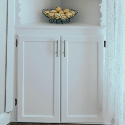 Matte Black Semi-Concealed Cabinet Hinges 1/2 Inch Overlay — 4 Pack