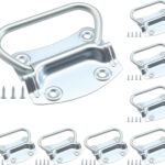 Pull Ring Handles 3.5 Inch — 8 Pack, Zinc Plated Steel