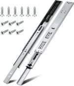 Soft Close Drawer Slides 22 Inch — 10 Pairs, Full Extension, 200 lb