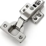 Soft Close Full Overlay Cabinet Hinges — 10 Pack, European Concealed
