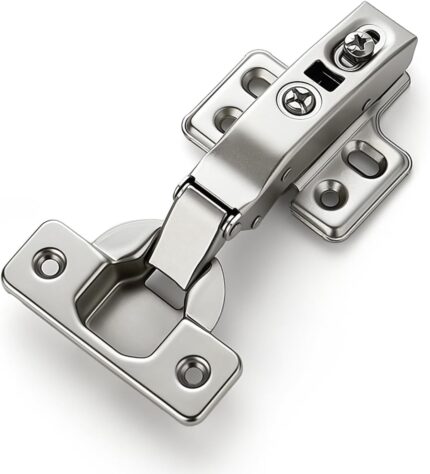 Soft Close Full Overlay Cabinet Hinges — 10 Pack, European Concealed