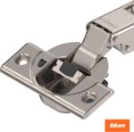 Soft Close Hinge Kit Full Overlay 110 Degree — 4 Kits for Frameless Cabinets