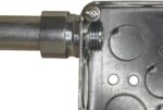 Threadless Conduit Connectors 1-1/4 Inch — 10 Pack, Zinc Plated Steel